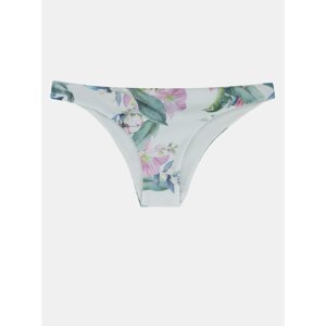 Blue-white floral bottom of swimwear DORINA - Women