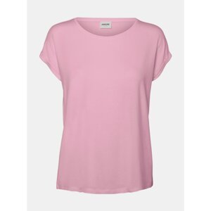 Pink loose basic T-shirt AWARE by VERO MODA Ava - Women