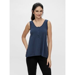 Dark blue pregnancy/breastfeeding tank top Mama.licious Elnora - Women