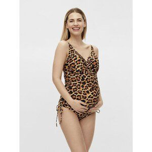 Brown patterned maternity swimwear Mama.licious Sheyla - Women