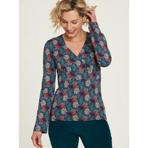 Blue patterned T-shirt Tranquillo - Women