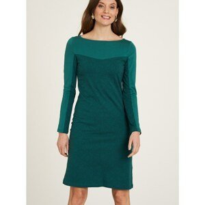 Green Patterned Dress Tranquillo - Women