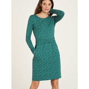Green floral dress with Tranquillo pockets - Women