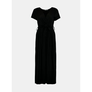 Haily ́s Black Maxi Dresses with Tie Hailys - Women