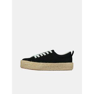 Haily ́s Black Sneakers on Hailys Platform - Women