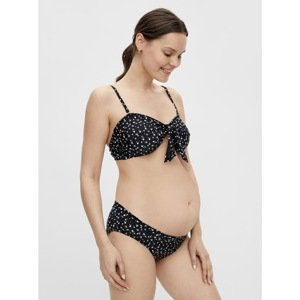 Black Floral Two-Piece Pregnancy Swimwear Mama.licious Ofelia - Women