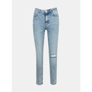 Light Blue Straight Fit Jeans AWARE by VERO MODA Nadine - Women