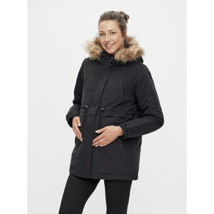 Black Pregnancy Winter Parka Mama.licious Jessa - Women