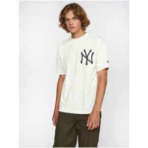 MLB Big Logo Oversized New York Yankees T-Shirt New Era - Mens