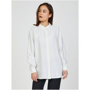 White Striped Shirt AWARE by VERO MODA Radiant - Women