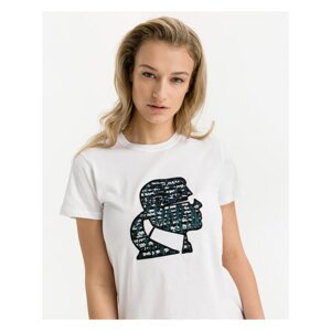 Sparkle Bouclé T-shirt Karl Lagerfeld - Women