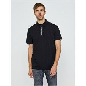 White-black polo shirt KARL LAGERFELD - Men