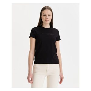 Rhinestone Logo T-shirt Karl Lagerfeld - Women