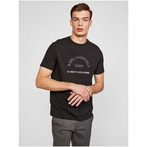 Black Men's T-Shirt KARL LAGERFELD - Men's