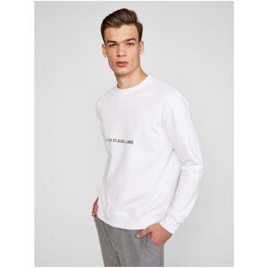 White Men's Sweatshirt KARL LAGERFELD - Men