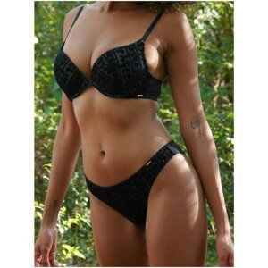 Black Flowered Bra DORINA Vine - Women