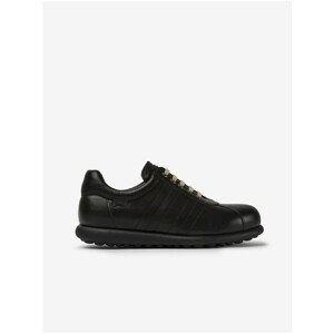 Black Men's Leather Sneakers Camper Soweto - Men's