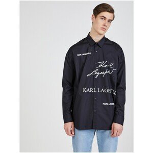 Black men's shirt KARL LAGERFELD - Men's