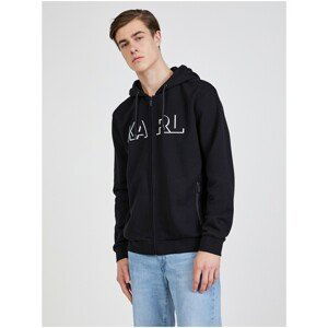 Black Men's Hoodie KARL LAGERFELD - Men's