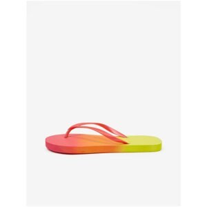 Yellow-Orange Flip Flops TALLY WEiJL - Women