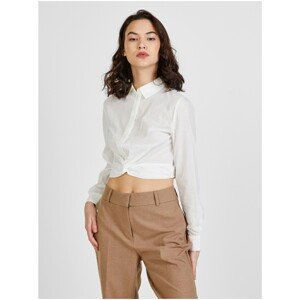 White Cropped Shirt TALLY WEiJL - Women