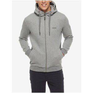 Light Grey Men's Zipper hoodie Ragwear Nate Zip - Men's