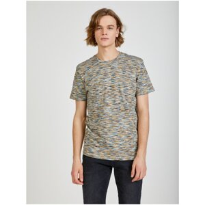 Light Brown Men's Annealed T-Shirt Tom Tailor - Men's