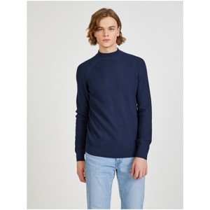 Dark Blue Men's Ribbed Sweater Tom Tailor Denim - Men