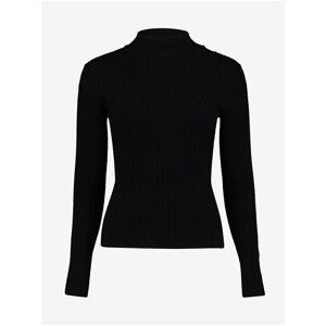 Haily ́s Black Ribbed Sweater Hailys Klea - Women