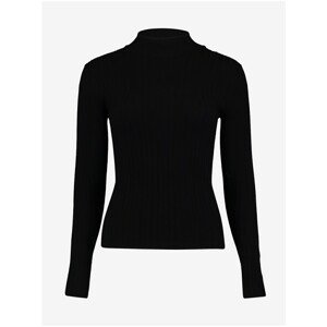 Haily ́s Black Ribbed Sweater Hailys Klea - Women