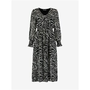 Haily ́s Black patterned maxi dresses Hailys Zebra - Women