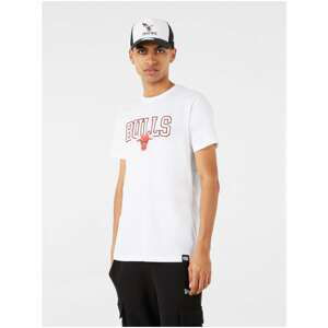 White Men's T-Shirt New Era Ball Hoop - Men