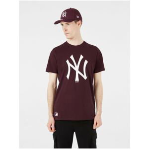 Burgundy Men's T-Shirt New Era - Men's