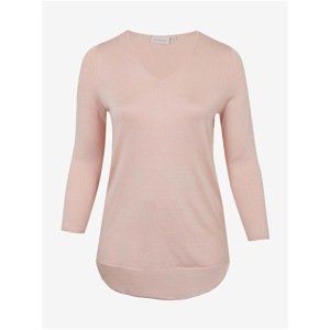 Light Pink Light Sweater ONLY CARMAKOMA Marrys - Women