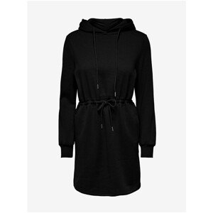 Black Women's Hooded Sweatshirt Dress ONLY Every - Women