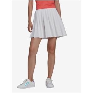 White Pleated Skirt adidas Originals - Women