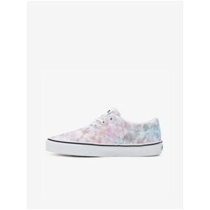 Blue-Pink Women Patterned Sneakers VANS Doheny - Women