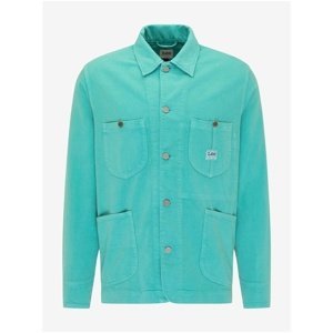 Turquoise Men's Lightweight Shirt Jacket Lee - Men