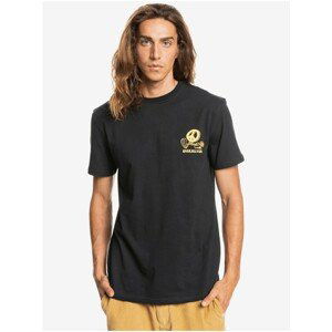 Black Men's T-Shirt Quiksilver New World - Men's