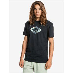 Black Men's T-Shirt Quiksilver Let It Ride - Men's