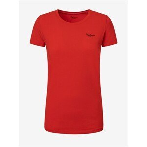 Red Women's T-Shirt Pepe Jeans Bellrose - Women