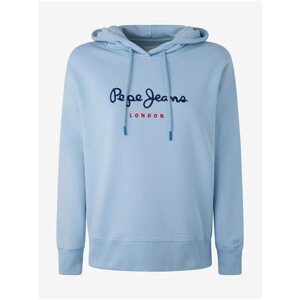 Light Blue Women's Sweatshirt Pepe Jeans Calista - Women