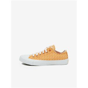 Orange Women's Converse Reverse Stitched Sneakers - Women