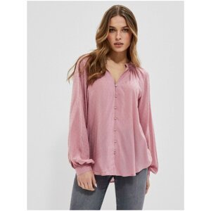 Shirt with puffed sleeves