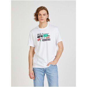 White Men's T-Shirt Lacoste - Men