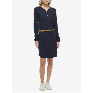 Dark blue women's dress Ragwear Zofka - Women