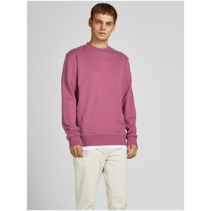 Pink Basic Sweatshirt Jack & Jones Basic - Men