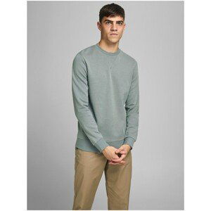 Light Green Basic Sweatshirt Jack & Jones Basic - Men