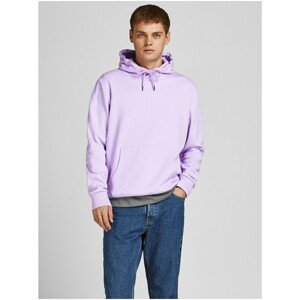 Light Purple Basic Hoodie Jack & Jones Basic - Men