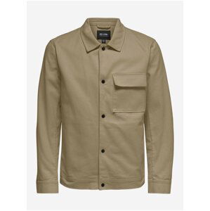 Beige shirt jacket ONLY & SONS Hydra - Men